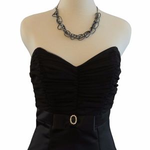 B Darlin Dresses - B. Darlin Strapless Black Dress, Size: 3/4 B Darlin Dresses - B. Darlin Strapless Black Dress, Size: 3/4